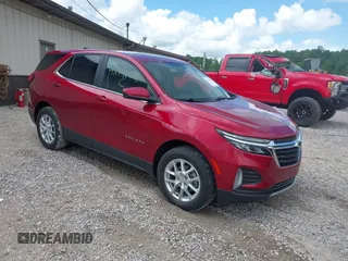 2022 Chevrolet Equinox LT z VIN 3GNAXUEV3NL161794, wystawiony jako IAAI lot #42148540 z przebiegiem 36 994 mil mil oraz . Historia ofert i sprzedaży dostępna na DreamBid. Obrazek 1.