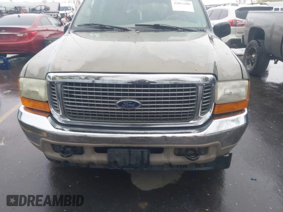 2000 Ford Excursion Limited with VIN 1FMNU42S8YEC77666, listed as a IAAI auction lot 42012100 with 203,329 mi miles and . Bid and sale history available at DreamBid. Image 6.