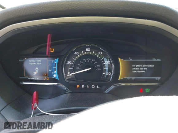 2014 Lincoln MKZ Hybrid with VIN 3LN6L2LU5ER815261, listed as a IAAI auction lot 42224030 with 107,866 mi miles and . Bid and sale history available at DreamBid. Image 16.