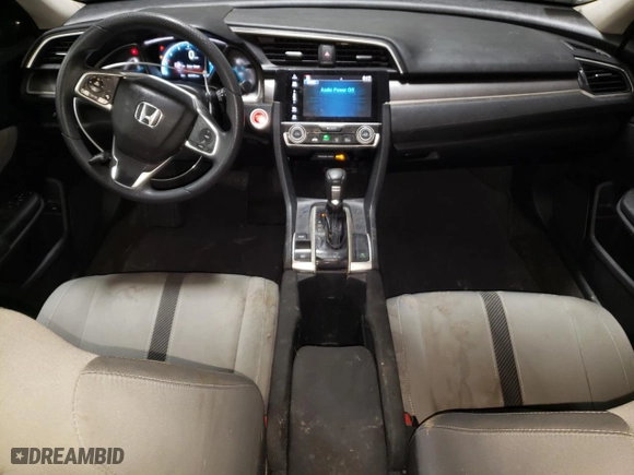 2017 Honda Civic Sedan EX with VIN 19XFC2F7XHE069878, listed as a Copart auction lot 86175544 with 53,982 mi miles and Salvage Title. Bid and sale history available at carsss.com. Image 8.