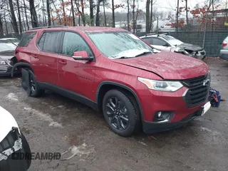 2021 Chevrolet Traverse RS with VIN 1GNERJKW7MJ143800, listed as a IAAI auction lot 41263252 with 211,463 mi miles. Bid and sale history available at carsss.com. Image 1.