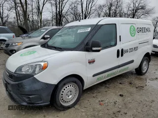 2021 Ram ProMaster City Cargo Tradesman with VIN ZFBHRFAB7M6U54988, listed as a Copart auction lot 84499684 with 42,766 mi miles and Salvage Title. Bid and sale history available at carsss.com. Image 1.