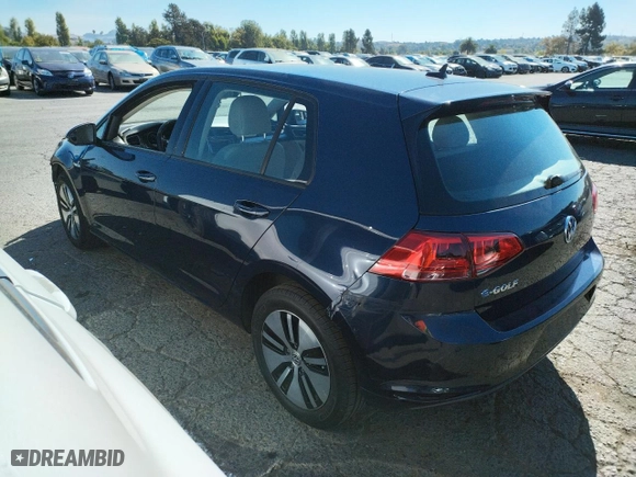 2015 Volkswagen e-Golf SEL Premium with VIN WVWPP7AU3FW908629, listed as a Copart auction lot 70201584 with NaN miles and Salvage Title. Bid and sale history available at carsss.com. Image 2.