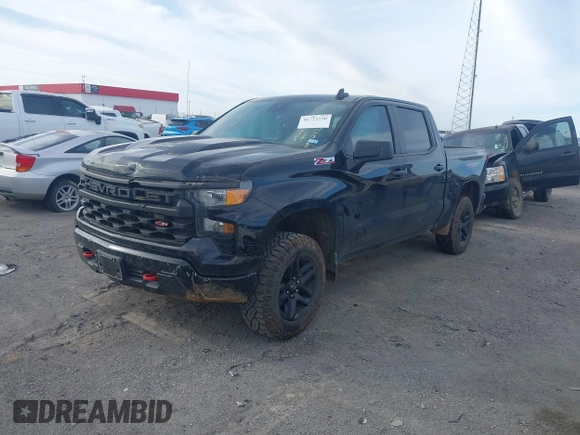 2022 Chevrolet Silverado 1500 Custom Trail Boss with VIN 3GCPDCEK2NG626683, listed as a IAAI auction lot 41723730 with 51,830 mi miles. Bid and sale history available at carsss.com. Image 17.