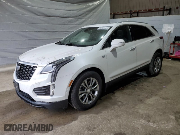 2022 Cadillac XT5 AWD Premium Luxury with VIN 1GYKNDRS1NZ108680, listed as a Copart auction lot 55729425 with 44,406 mi miles and Salvage title. Bid and sale history available at DreamBid. Image 1.