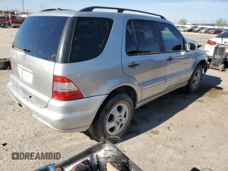 2003 Mercedes-Benz M 350 with VIN 4JGAB57E53A411711, listed as a Copart auction lot 85751154 with 114,483 mi miles and Salvage Title. Bid and sale history available at DreamBid. Image 3.