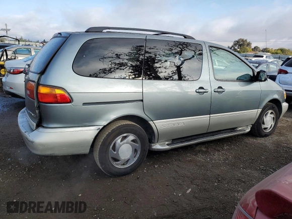 2000 Toyota Sienna LE with VIN 4T3ZF13C4YU209928, listed as a Copart auction lot 78900624 with 191,979 mi miles and Salvage Title. Bid and sale history available at carsss.com. Image 3.
