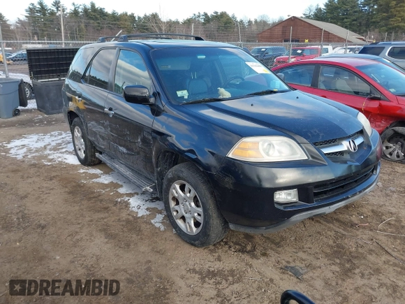 2005 Acura MDX Touring with VIN 2HNYD18925H526627, listed as a IAAI auction lot 41342488 with 237,769 mi miles. Bid and sale history available at carsss.com. Image 1.
