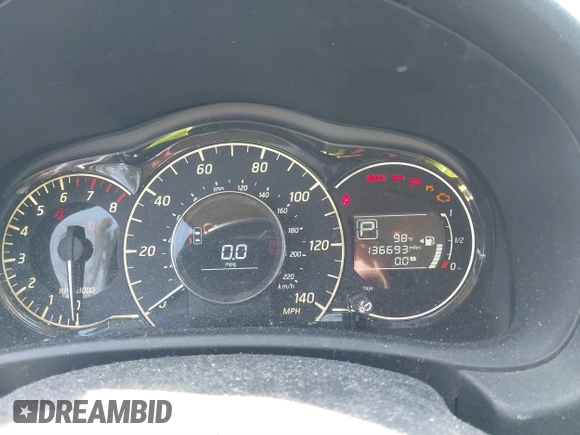2015 Nissan Note SV with VIN 3N1CE2CP3FL370442, listed as a IAAI auction lot 41884719 with 136,693 mi miles and . Bid and sale history available at DreamBid. Image 7.