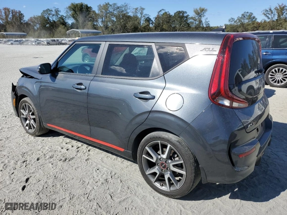 2022 Kia Soul Turbo with VIN KNDJ53AF4N7818176, listed as a Copart auction lot 76153344 with 48,469 mi miles and Salvage Title. Bid and sale history available at carsss.com. Image 2.