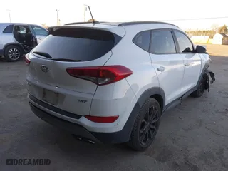 2017 Hyundai Tucson Value with VIN KM8J33A27HU541527, listed as a IAAI auction lot 41382244 with 65,848 mi miles. Bid and sale history available at carsss.com. Image 4.