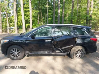 2014 Infiniti QX60 with VIN 5N1AL0MM1EC532643, listed as a IAAI auction lot 42161193 with 107,325 mi miles and . Bid and sale history available at DreamBid. Image 6.