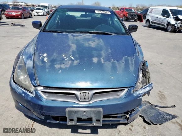 2007 Honda Accord Cpe LX with VIN 1HGCM72397A008833, listed as a Copart auction lot 50044975 with 178,688 mi miles and Salvage Title. Bid and sale history available at carsss.com. Image 5.