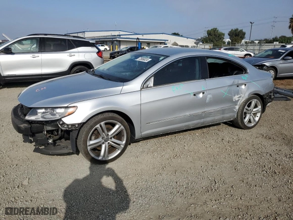 2015 Volkswagen CC R-Line with VIN WVWBN7AN4FE805069, listed as a Copart auction lot 72656024 with 61,898 mi miles and Salvage Title. Bid and sale history available at carsss.com. Image 1.