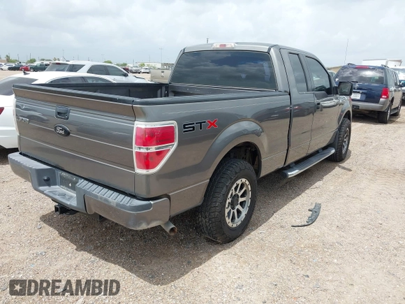 2009 Ford F-150 STX with VIN 1FTRX12W99FB20531, listed as a IAAI auction lot 42615965 with 206,508 mi miles and . Bid and sale history available at DreamBid. Image 4.