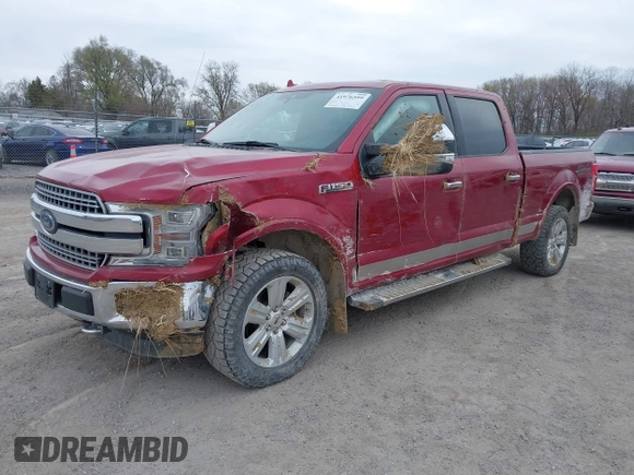 2018 Ford F-150 XL z VIN 1FTFW1EG7JKC38972, wystawiony jako IAAI lot #41976599 z przebiegiem 110 183 mil mil oraz . Historia ofert i sprzedaży dostępna na DreamBid. Obrazek 2.