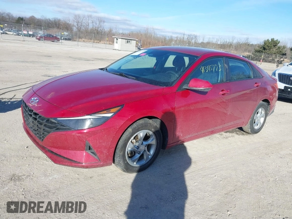 2022 Hyundai Elantra SE with VIN KMHLL4AG4NU368250, listed as a IAAI auction lot 41504739 with 12,059 mi miles and . Bid and sale history available at DreamBid. Image 2.