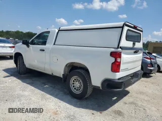 2023 Chevrolet Silverado 1500 Work Truck with VIN 3GCNAAEK9PG359243, listed as a Copart auction lot 56012745 with 99,026 mi miles and Clean Title. Bid and sale history available at DreamBid. Image 2.