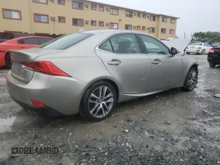 2020 Lexus IS 300 with VIN JTHAA1D20L5107400, listed as a Copart auction lot 58999335 with 74,777 mi miles and Non repairable. Bid and sale history available at DreamBid. Image 3.