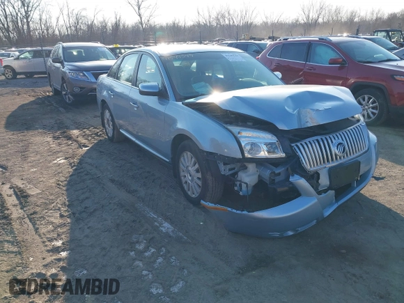 2008 Mercury Sable with VIN 1MEHM40W88G612872, listed as a IAAI auction lot 41549544 with 109,677 mi miles. Bid and sale history available at carsss.com. Image 1.