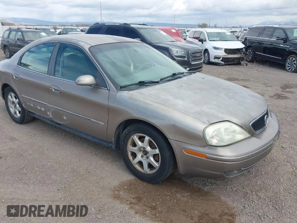 2002 Mercury Sable GS z VIN 1MEFM50U52A643924, wystawiony jako IAAI lot #41900910 z przebiegiem 150 413 mil mil oraz . Historia ofert i sprzedaży dostępna na DreamBid. Obrazek 1.