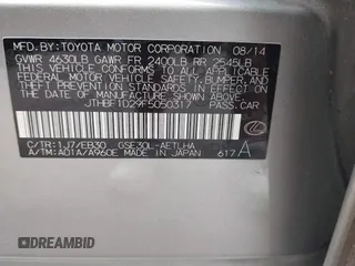 2015 Lexus IS 250 with VIN JTHBF1D29F5050317, listed as a IAAI auction lot 40681786 with 173,799 mi miles. Bid and sale history available at carsss.com. Image 9.