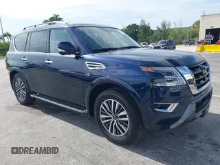 2022 Nissan Armada SL with VIN JN8AY2BAXN9393558, listed as a IAAI auction lot 42729528 with 67,907 mi miles and . Bid and sale history available at DreamBid. Image 1.