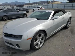 2012 Chevrolet Camaro 1LT with VIN 2G1FB3D3XC9114035, listed as a Copart auction lot 45700785 with 98,422 mi miles and Salvage Title. Bid and sale history available at carsss.com. Image 1.