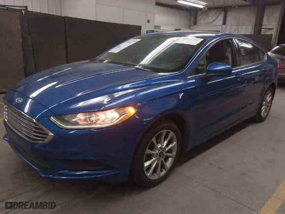 2017 Ford Fusion SE with VIN 3FA6P0HD2HR267087, listed as a IAAI auction lot 41846632 with 119,821 mi miles. Bid and sale history available at carsss.com. Image 2.