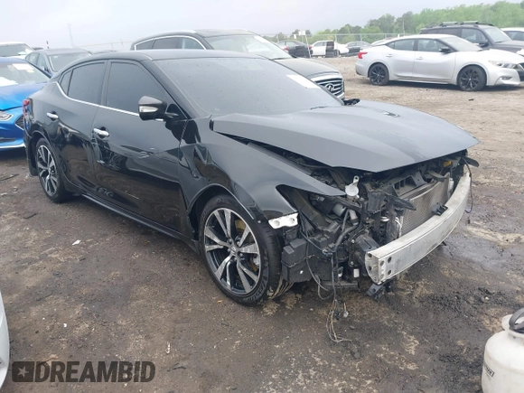 2018 Nissan Maxima SV z VIN 1N4AA6AP9JC369624, wystawiony jako IAAI lot #41902943 z przebiegiem 121 615 mil mil oraz . Historia ofert i sprzedaży dostępna na DreamBid. Obrazek 1.