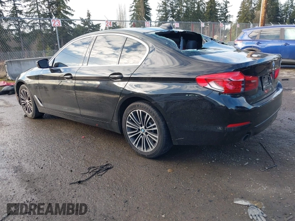 2020 BMW 5 Series 530i with VIN WBAJR3C08LCD02713, listed as a IAAI auction lot 41474415 with 68,481 mi miles and . Bid and sale history available at DreamBid. Image 3.