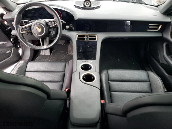 2021 Porsche Taycan 4S with VIN WP0AB2Y11MSA44173, listed as a Copart auction lot 38360244 with 11,982 mi miles and Salvage Title. Bid and sale history available at carsss.com. Image 8.