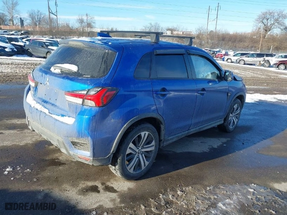 2021 Mitsubishi Outlander Sport ES with VIN JA4ARUAU7MU006356, listed as a IAAI auction lot 41381363 with 33,755 mi miles. Bid and sale history available at carsss.com. Image 4.