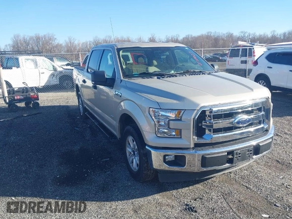 2017 Ford F-150 XL with VIN 1FTEW1CP7HFB19160, listed as a IAAI auction lot 41744027 with 111,794 mi miles. Bid and sale history available at carsss.com. Image 1.
