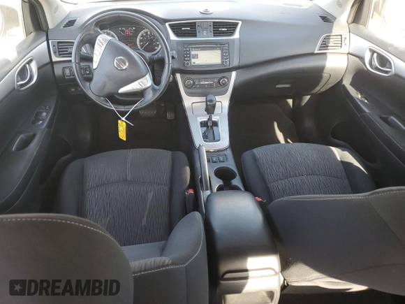 2015 Nissan Sentra SV with VIN 3N1AB7AP1FY249606, listed as a Copart auction lot 55861795 with 126,502 mi miles and Salvage Title. Bid and sale history available at DreamBid. Image 8.