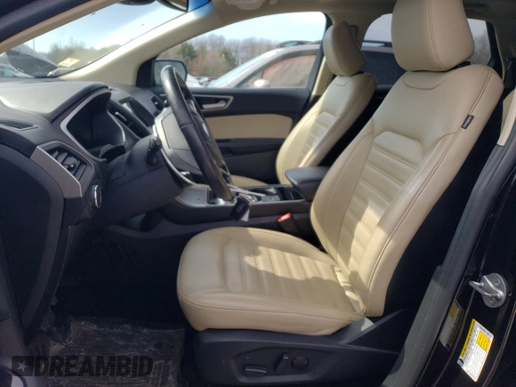 2020 Ford Edge SEL with VIN 2FMPK4J97LBA21908, listed as a Copart auction lot 48910935 with 53,747 mi miles and Salvage Title. Bid and sale history available at DreamBid. Image 7.