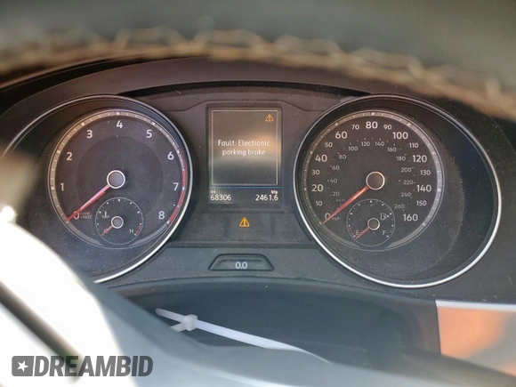 2021 Volkswagen Atlas SE with VIN 1V2WR2CA8MC587681, listed as a Copart auction lot 57714075 with 68,306 mi miles and Salvage title. Bid and sale history available at DreamBid. Image 9.