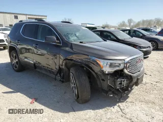 2018 GMC Acadia Denali with VIN 1GKKNXLS5JZ109250, listed as a Copart auction lot 52699695 with 89,837 mi miles and Salvage Title. Bid and sale history available at DreamBid. Image 4.