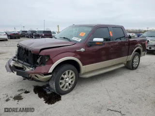 2010 Ford F-150 XL with VIN 1FTFW1EV9AKE57804, listed as a Copart auction lot 51411405 with 164,459 mi miles and Salvage Title. Bid and sale history available at carsss.com. Image 1.