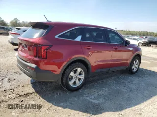 2023 Kia Sorento LX with VIN 5XYRG4LC0PG218413, listed as a Copart auction lot 50606205 with 15,587 mi miles and Non Repairable. Bid and sale history available at DreamBid. Image 3.