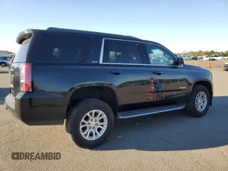 2017 GMC Yukon SLT with VIN 1GKS2BKC3HR198526, listed as a Copart auction lot 47212184 with 137,101 mi miles and Salvage Title. Bid and sale history available at carsss.com. Image 3.