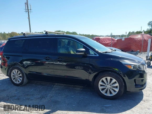 2017 Kia Sedona EX with VIN KNDMC5C13H6263232, listed as a IAAI auction lot 41733170 with 102,026 mi miles. Bid and sale history available at carsss.com. Image 13.