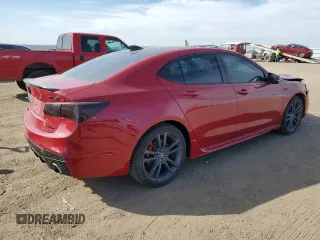 2019 Acura TLX w/A-Spec Pkg with VIN 19UUB3F62KA001108, listed as a Copart auction lot 48525965 with 42,451 mi miles and Salvage title. Bid and sale history available at DreamBid. Image 3.