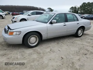 2000 Mercury Grand Marquis LS z VIN 2MEFM75W4YX722958, wystawiony jako Copart lot #47927745 z przebiegiem 148 461 mil mil oraz Szkoda całkowita • Salvage title. Historia ofert i sprzedaży dostępna na DreamBid. Obrazek 1.
