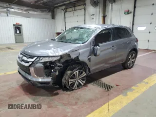 2021 Mitsubishi Outlander ES z VIN JA4APUAU0MU035445, wystawiony jako Copart lot #52390535 z przebiegiem 124 576 mil mil oraz Szkoda całkowita • Salvage title. Historia ofert i sprzedaży dostępna na DreamBid. Obrazek 1.