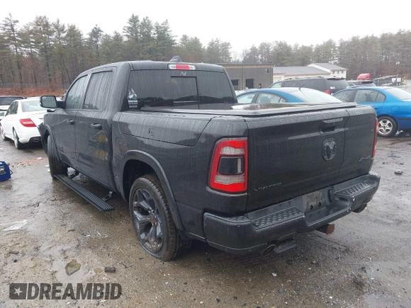 2021 Ram 1500 Limited with VIN 1C6SRFHT3MN500590, listed as a IAAI auction lot 41117602 with 81,875 mi miles and . Bid and sale history available at DreamBid. Image 14.
