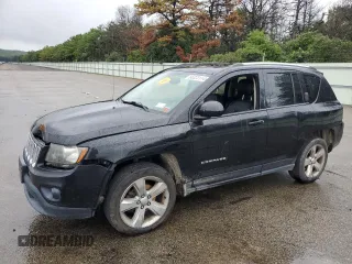 2014 Jeep Compass Latitude with VIN 1C4NJDEB1ED761835, listed as a Copart auction lot 53897645 with 158,858 mi miles and Non Repairable. Bid and sale history available at carsss.com. Image 1.