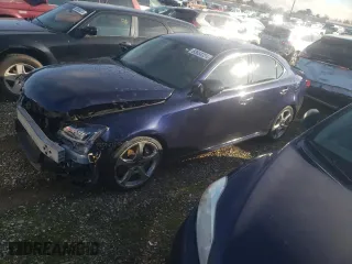 2011 Lexus IS 350 with VIN JTHBE5C24B5025704, listed as a Copart auction lot 83658324 with 160,961 mi miles and Salvage Title. Bid and sale history available at carsss.com. Image 1.