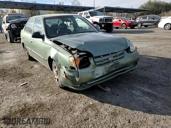 2004 Hyundai Accent GL with VIN KMHCG45C44U531828, listed as a Copart auction lot 86428134 with 92,054 mi miles and Salvage Title. Bid and sale history available at carsss.com. Image 11.