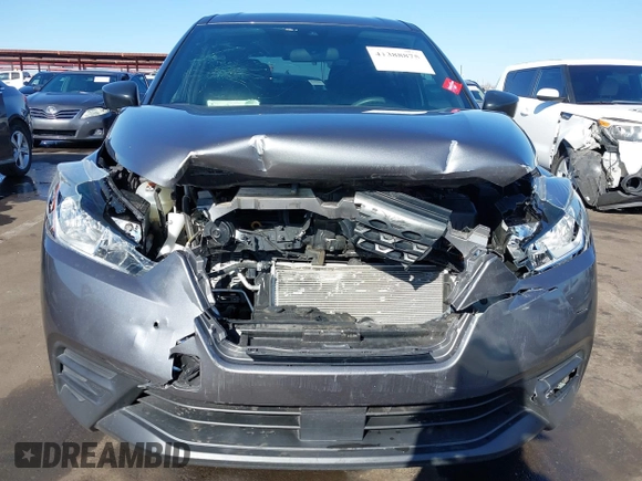 2020 Nissan Kicks S with VIN 3N1CP5BV5LL550531, listed as a IAAI auction lot 41388875 with 23,865 mi miles. Bid and sale history available at carsss.com. Image 12.